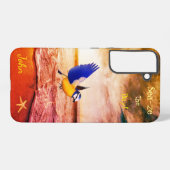Zee van Starfish Bird Samsung Galaxy Hoesje (Achterkant horizontaal)