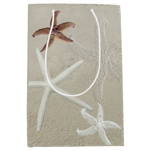 Zee van sterren Beach Sand Gift Bag Medium Cadeauzakje (Voorkant)