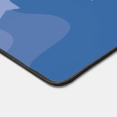 Zee van sterren - blauw bureaumat (Hoek)