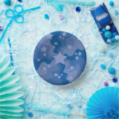 Zee van sterren - blauw papieren kommen (Feest)