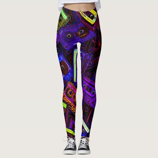 Zee van tapes leggings (Voorkant)