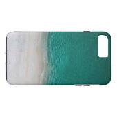 Zee van Tropical Beach Turquoise Case-Mate iPhone Case (Achterkant (Horizontaal))