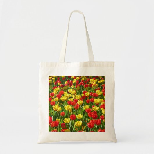 Zee van Tulpen III Tote Bag (Voorkant)