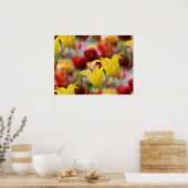 Zee van Tulpen Poster (Keuken)