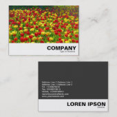 Zee van Tulpen Visitekaartje (Voorkant / Achterkant)