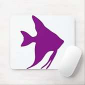 Zee van vis muismat (Met muis)