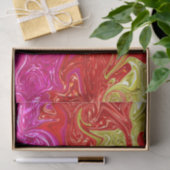 Zee Van Vlammende Kleuren Tissuepapier (Geschenk)