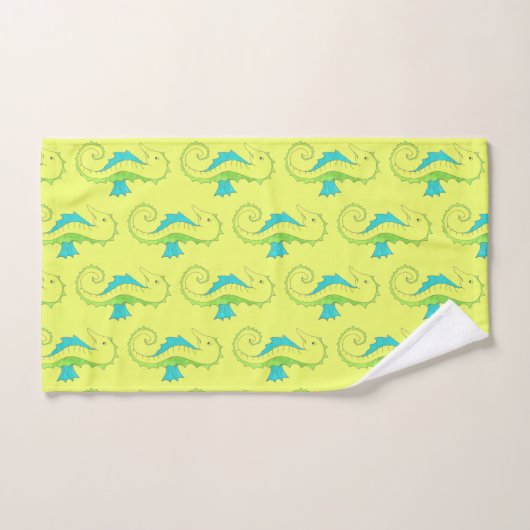 Zee van zeebaars bad handdoek (Handdoek)