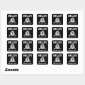Zee van zeehonden dierzegels Lion Lover Gift Idee Vierkante Sticker (Vel)