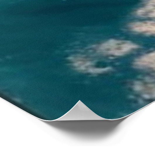 Zee - Verbluffende oceaangolven en Surf Adventure Poster (Hoek)