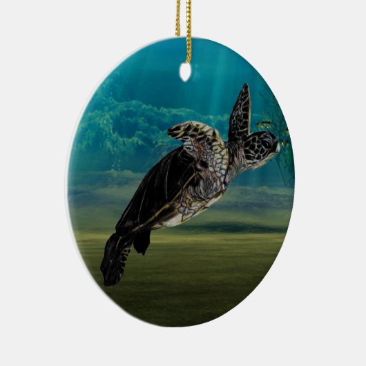 Zee versieren keramisch ornament (Rechts)