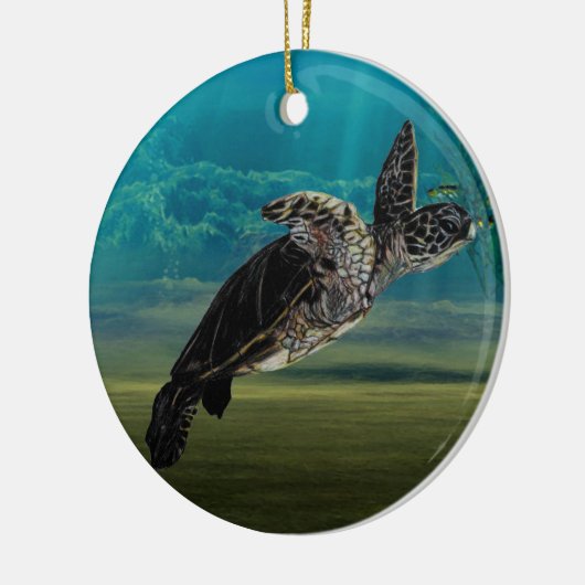 Zee versieren keramisch ornament (Links)