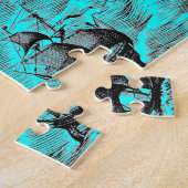 Zee verzonden en verzend schip legpuzzel (Zijkant)