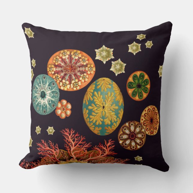 Zee vierkant Remix Pillow Kussen (Voorkant)
