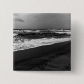 zee vierkante button 5,1 cm (Voorkant)
