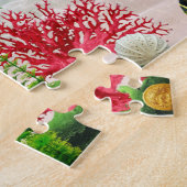 Zee vis Zeemeermin Ariel, Onderwater Zee Leven Legpuzzel (Zijkant)