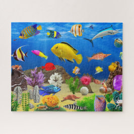 Zee-visalgen koraal Onderwater Zee Levensduur Legpuzzel