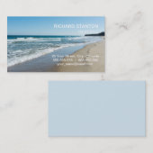 Zee Visitekaartje (Voorkant / Achterkant)
