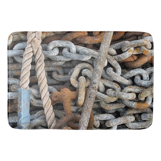 ZEE VIST CHAIN EN ROPE BADMAT (Voorkant)