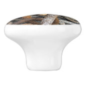 ZEE VIST CHAIN EN ROPE KERAMISCHE KNOP (Zijkant)