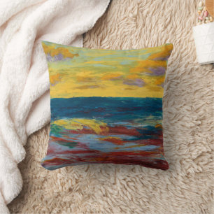 Zee voor de kust van Alsen Emil Nolde Kussen