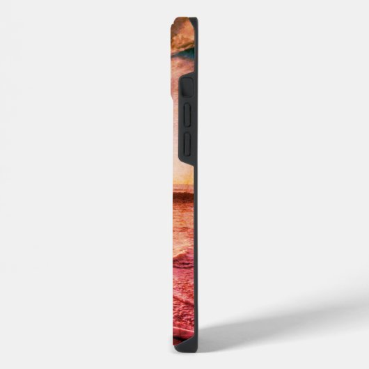 Zee voor het kalmeren van strand iPhone hoesje (Linkerkant)