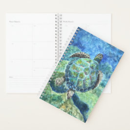 Zee voor kleine Waterverf met platenfabriek #2 Planner