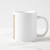 Zee voor reizen grote koffiekop (Rechts)