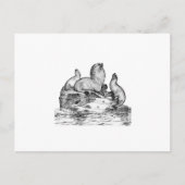 Zee voor verkopers briefkaart (Voorkant)