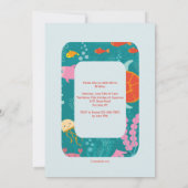 Zee Voyager Rabbit Invitation Kaart (Achterkant)