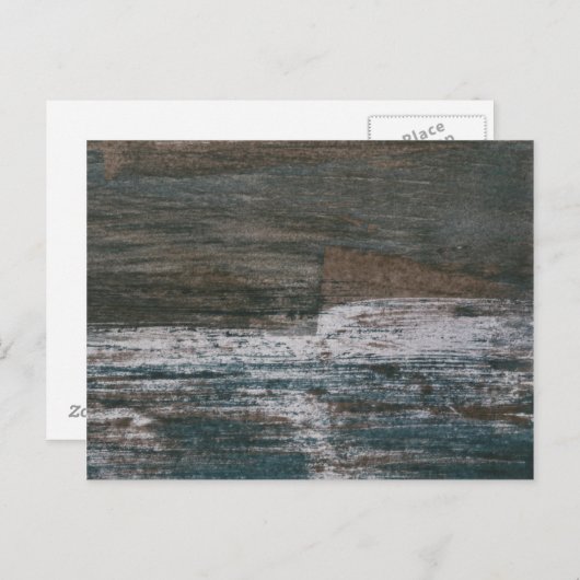 Zee Wall II Briefkaart (Voorkant / Achterkant)