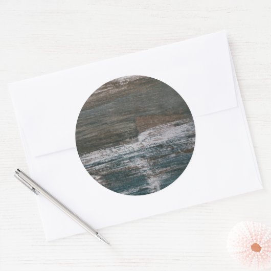 Zee Wall II Ronde Sticker (Envelop)