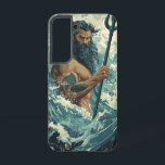 Zee Warrior Goddess telefoonhoesje Samsung Galaxy Hoesje<br><div class="desc">Een machtige godin van het zee stijgt op uit stortende golven en belichaamt kracht,  natuur en mythische schoonheid in één verbluffend ontwerp.</div>