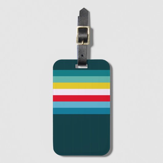 Zee Water Bagagelabel (Voorkant (verticaal))