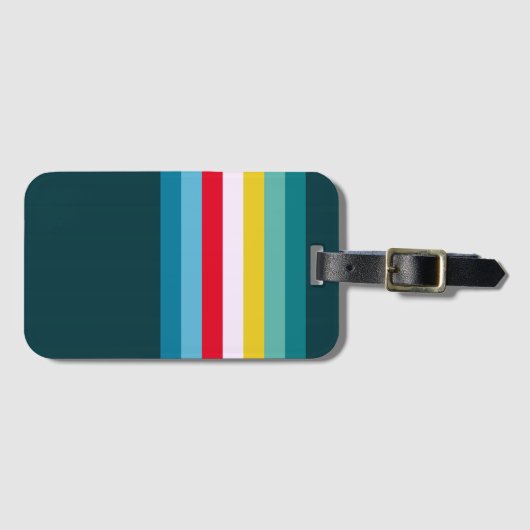 Zee Water Bagagelabel (Voorkant (horizontaal))