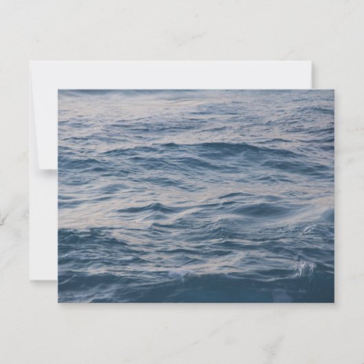 Zee Water Close-up Save The Date (Voorkant)