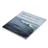 Zee Water op maat Tegeltje (Zijkant)