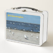 zee, water, zeemeeuw, vogel, reizen, blauw, lucht, (Voorkant)