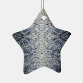 Zee waterpatroon keramisch ornament (Rechts)