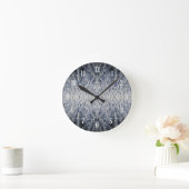 Zee waterpatroon ronde klok (Huis)