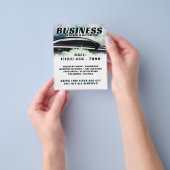 Zee waterspatauto flyer (Hand)