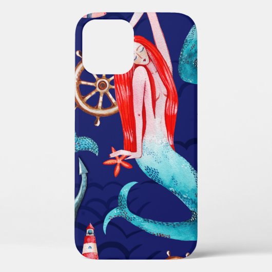 zee waterverf patroon Case-Mate iPhone case (Achterkant)