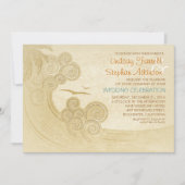 Zee Waves Beach bruiloft uitnodigingen (Voorkant)