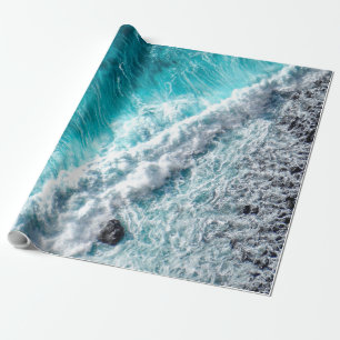 Zee Waves Beste cadeau voor natuur liefhebbers Cadeaupapier