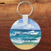 Zee Waves bij Play - CricketDiane Ocean Art Sleutelhanger (Voorkant)