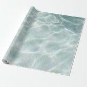 Zee Waves Cadeaupapier (Uitgerold)