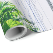 Zee Waves Cadeaupapier (Rol Hoek)