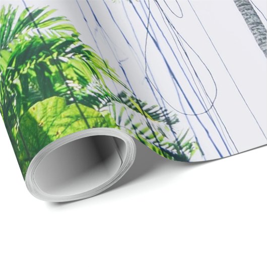 Zee Waves Cadeaupapier (Rol Hoek)