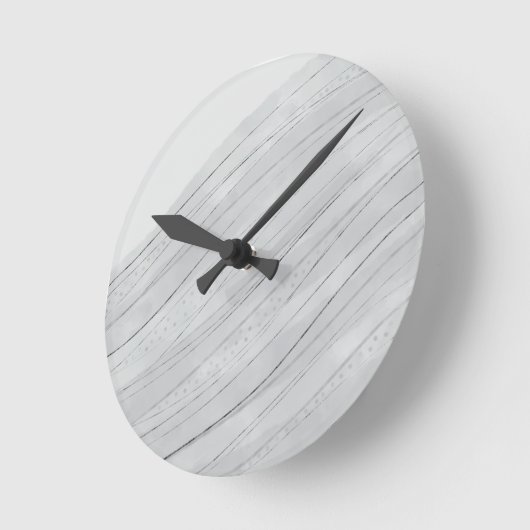 Zee Waves keramische Tegel Ronde Klok (Hoek)