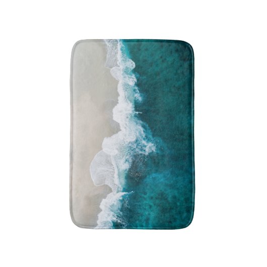 Zee Waves - Maldiven Shore Badmat (Voorkant Verticaal)